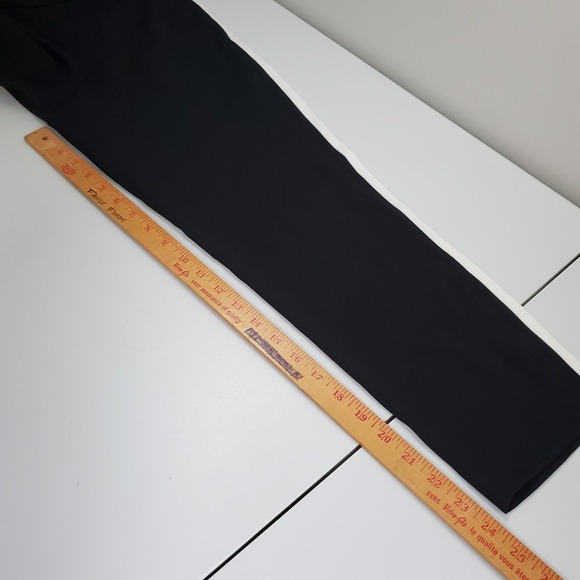 Babaton Dexter Womens Tuxedo Pants Size 4 Black White Stripe Cropped Pull On - Picture 12 of 14